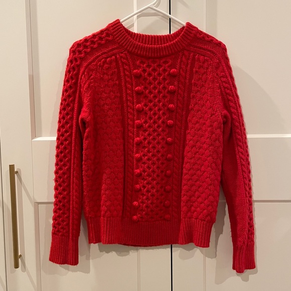 J.Crew Red Sweater - Picture 4 of 7